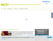 Tablet Screenshot of mazowsze.mrot.pl
